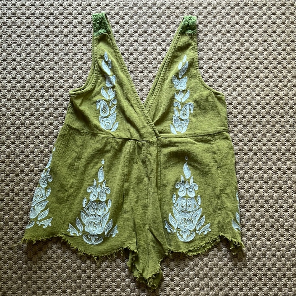 Free People Cotton Songbird Romper